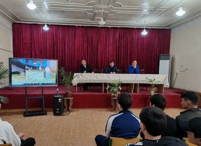 Samarqand tuman politexnikumida "Raxbar va yoshlar uchrashuvi" bo'lib o'tdi