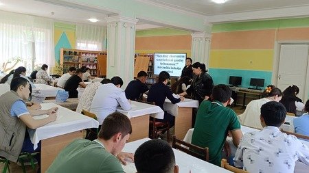 Oʻquvchilar oʻrtasida “Men diniy ekstremizm va terrorizmni qanday tushunaman?”, mavzusida insholar tanlovini o`tkazildi