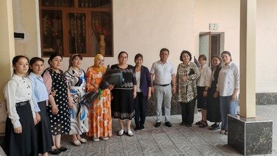 9-may - " Xotira va qadirlashkuni" munosabati bilan "Vatan fidoyilarni unutmaydi "  shiori ostida yoshi ulug' o'qituvchilarni xolidan xabar olindi