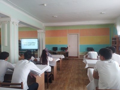 "Xotira muqaddas - inson qadri aziz" mavzusida ma'naviyat soatlarini yuqori saviyada tashkil etildi