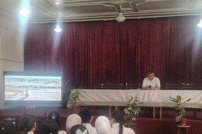 “Oʻquvchilar kino kunlari” doirasida Samarqand tuman politexnikumida “101-reys” kinofilmi namoyish etildi