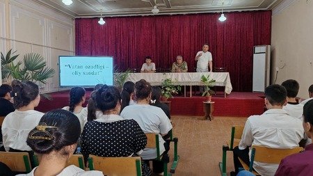 “Vatan ozodligi — oliy saodat” mavzusida davra suhbati tashkil etildi