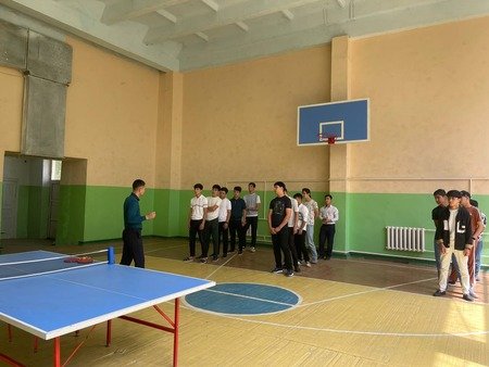 Stol tennisi sport turi boʻyicha “Oʻquvchilar ligasi” sport musobaqasi oʻtkazildi.