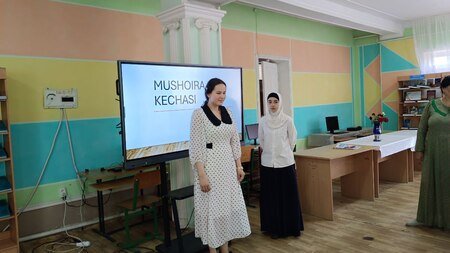 Taʼlim muassasasida “Mushoira kechasi” tashkil etildi.