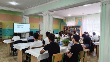 Taʼlim muassasasida “Mushoira kechasi” tashkil etildi.