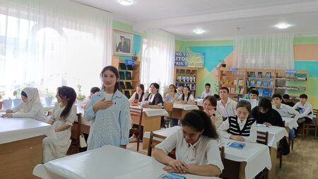 Taʼlim muassasasida “Mushoira kechasi” tashkil etildi.