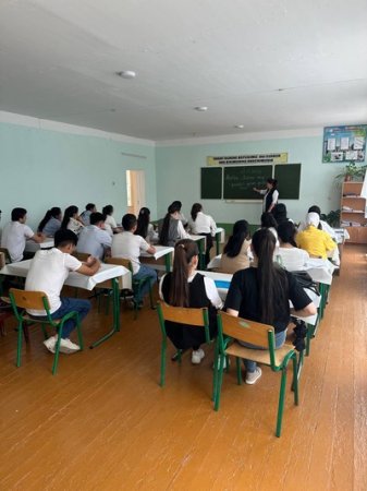 "Xotira muqaddas - inson qadri aziz" mavzusida ma'naviyat soatlarini yuqori saviyada tashkil etildi