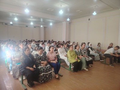 “Yoshlarning maʼnaviy-axloqiy holatiga salbiy taʼsir koʻrsatuvchi huquqbuzarlik, axloqsizlik kabi muammolarni bartaraf etish ” mavzusida  tadbir