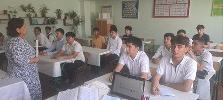 “Maʼnaviy barkamol yoshlar – yurt kelajagi” mavzusida Maʼnaviyat soatlarini yuqori saviyada tashkil etildi