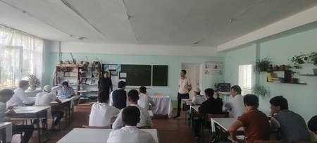 Samarqand tuman politexnikumida Giyohvandlikka qarshi kurashish kuniga bag'ishlab targ'ibot tadbiri o'tkazildi